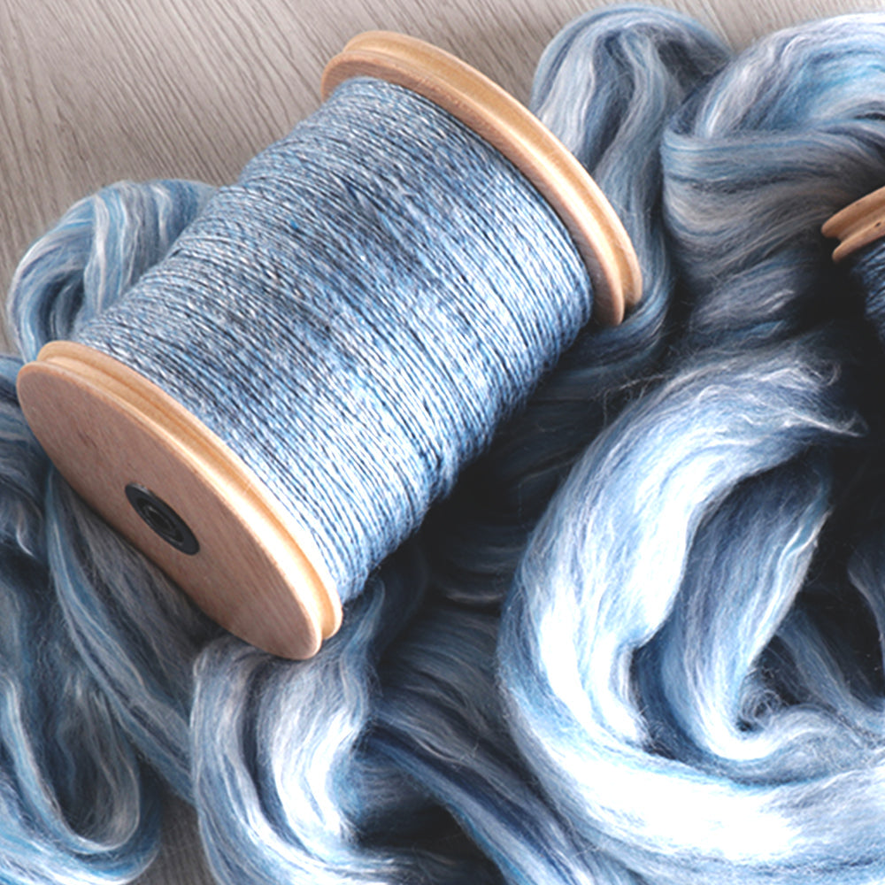 rubans de laine mérinos et fibres naturelles de la marque Ashford