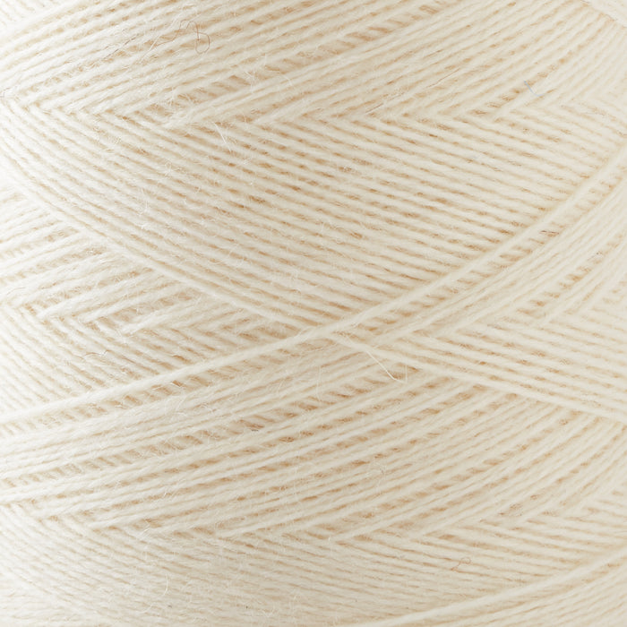 Array Wool Weaving Yarn - White and Natural