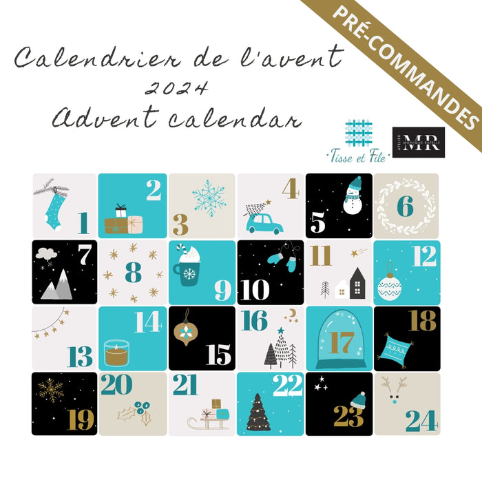 SOLD OUT - WILL BE BACK IN 2025 - Weaving Advent Calendar - 2024 Edition