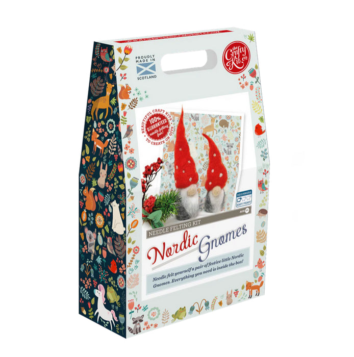 Nordic Gnomes Needle Felting Craft Kit