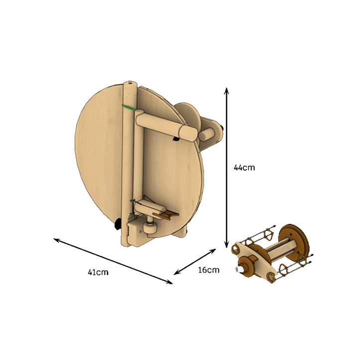 Rouet Lojan Buddy de voyage – sac à dos inclus