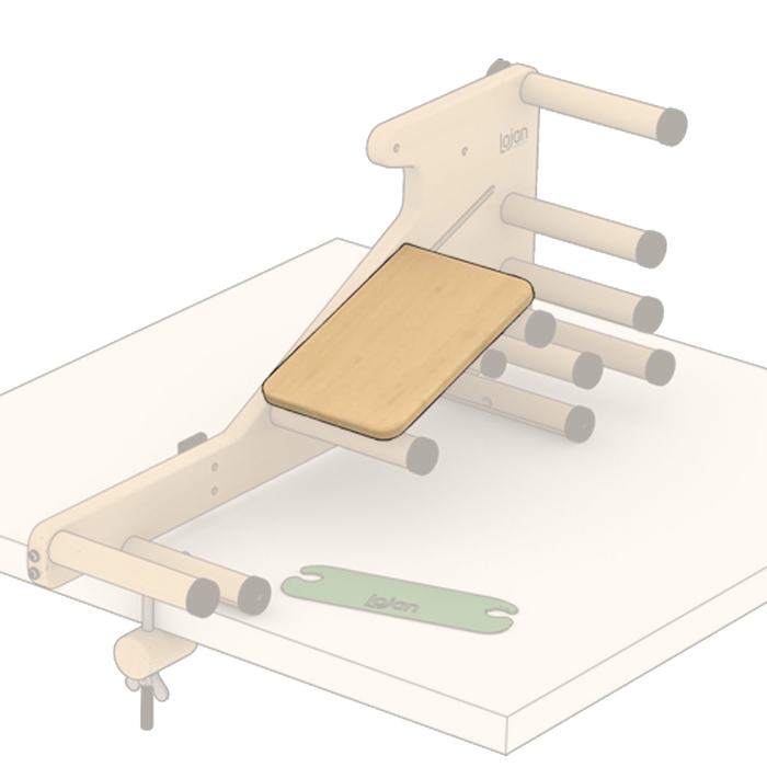 Lojan Tablet weaving board for the inkle loom 