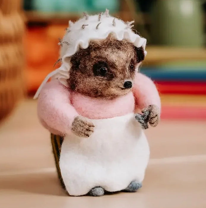 Mrs. Tiggy-Winkle and her Iron Needle Felting Kit