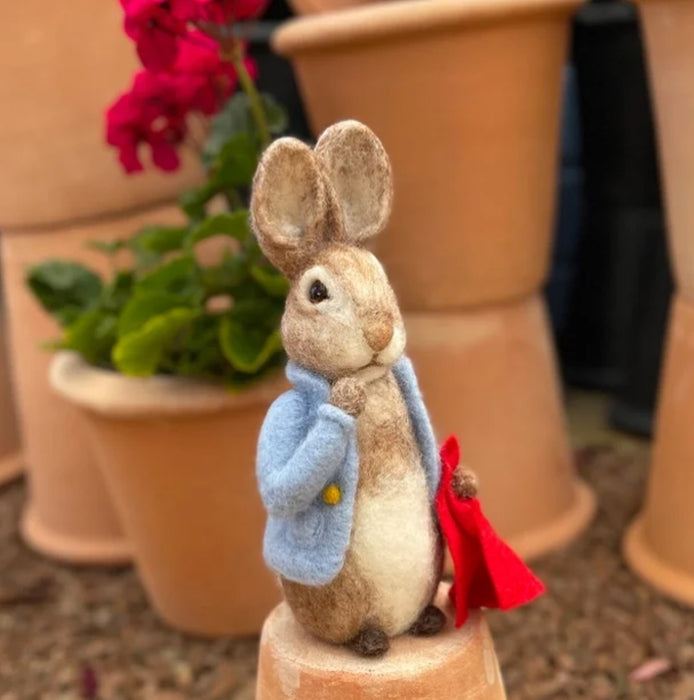 Peter Rabbit & His Pocket Handkerchief Needle Felting Kit