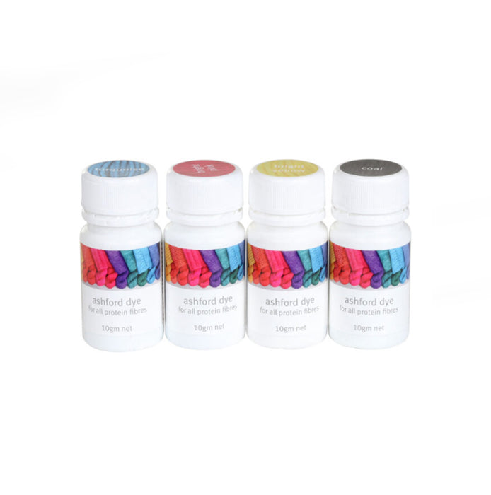 CMYK kit Teintures pour les fibres d’origine animale - Ashford