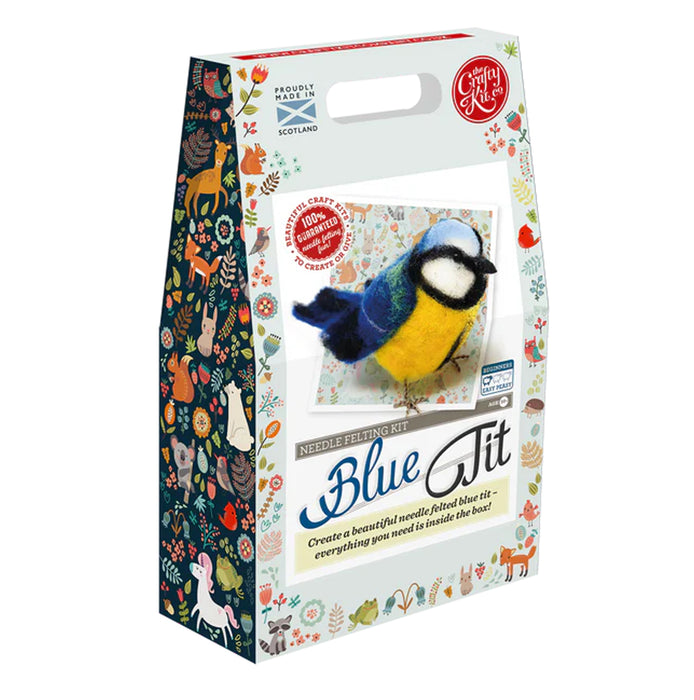 British Birds Blue Tit Needle Felting Craft Kit