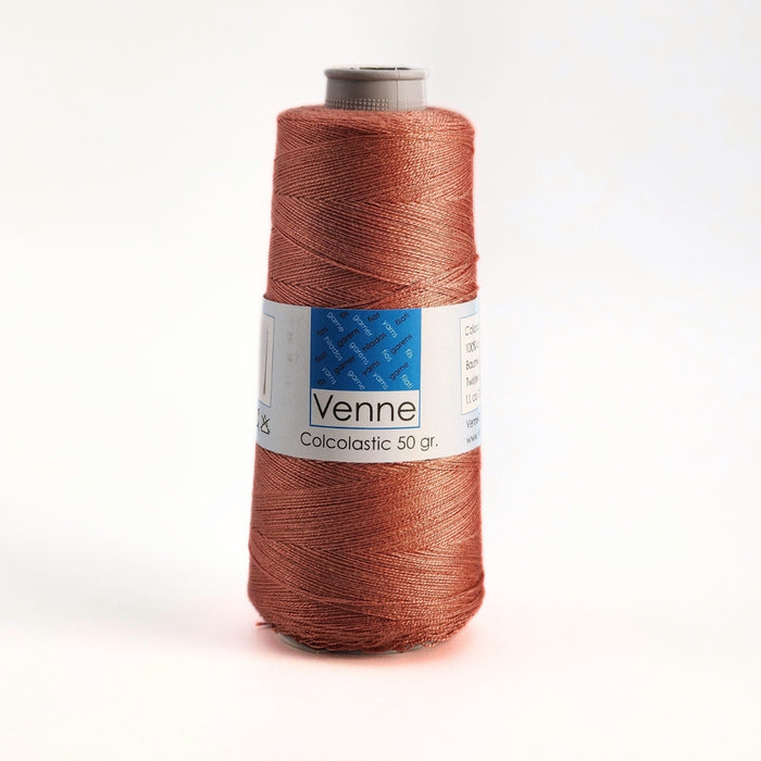 Fil Colcolastic de Venne – Coton élastique pour effets texturés