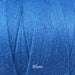 Bobine de fil de coton 8/2 Maurice Brassard bleu – fil fin pour tissage à peigne envergeur, à cadres et inkle looms