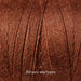 Bobine de fil de coton 8/2 Maurice Brassard brun moyen – fil fin pour tissage à peigne envergeur, à cadres et inkle looms