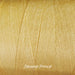 Bobine de fil de coton 8/2 Maurice Brassard jaune foncé – fil fin pour tissage à peigne envergeur, à cadres et inkle looms