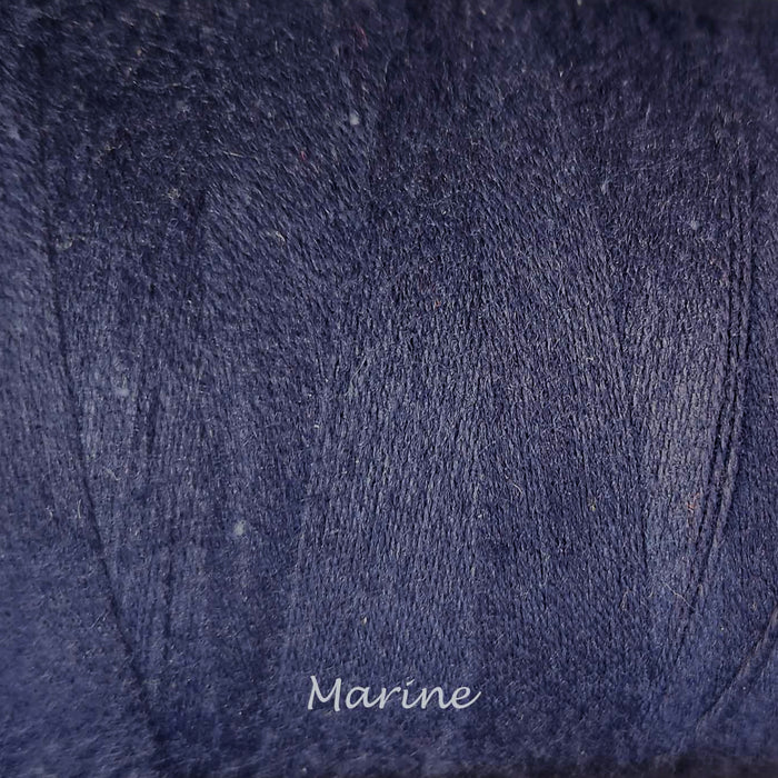 Bobine de fil de coton 8/2 Maurice Brassard marine – fil fin pour tissage à peigne envergeur ou à cadres