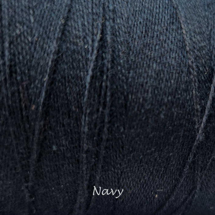 Bobine de fil de coton 8/2 Maurice Brassard navy – fil fin pour tissage à peigne envergeur ou à cadres