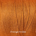 Bobine de fil de coton 8/2 Maurice Brassard orange brûlée – fil fin pour tissage à peigne envergeur ou à cadres