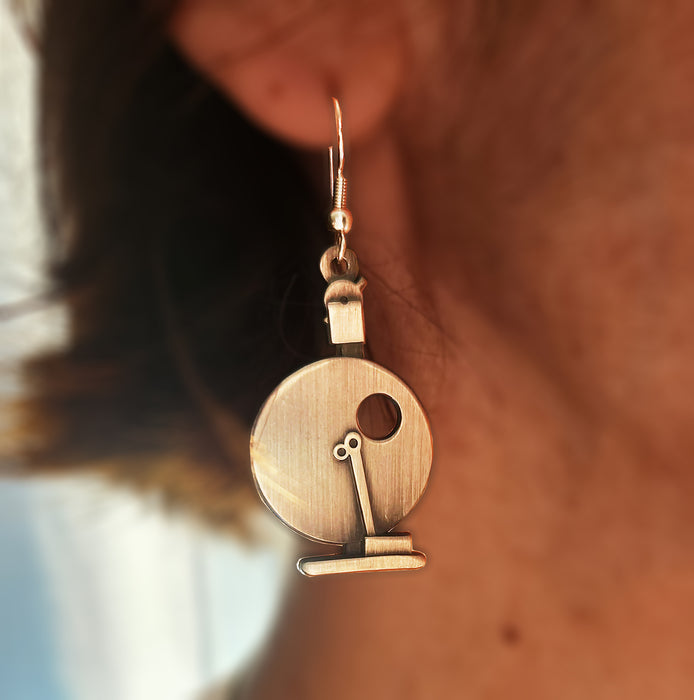 S10 spinning wheels earrings - Louet